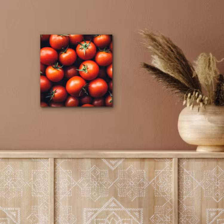 Groente - Rood - Tomaten aluminium wit klein -sfeer4