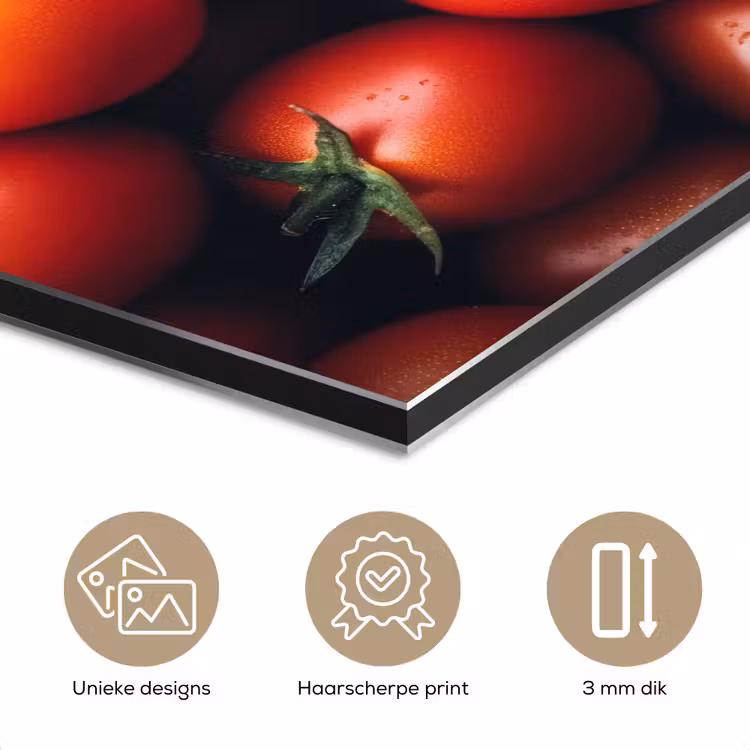 Groente - Rood - Tomaten aluminium wit klein -closeup_NL