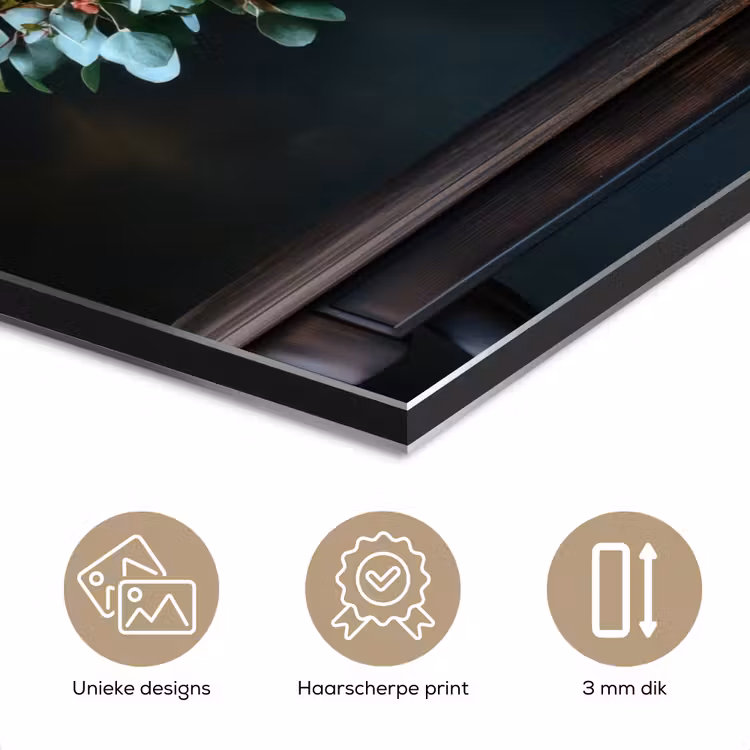 Groot - Bloemen - Vaas - Boeket aluminium wit klein -closeup_NL
