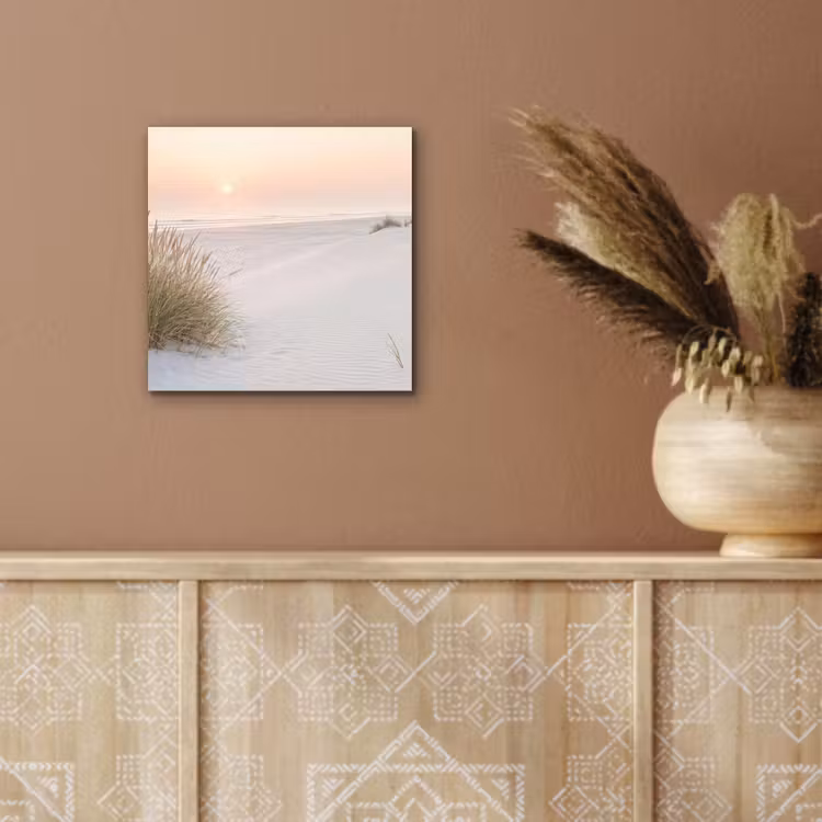 Horizon - Duinlandschap - Zand aluminium wit klein -sfeer4