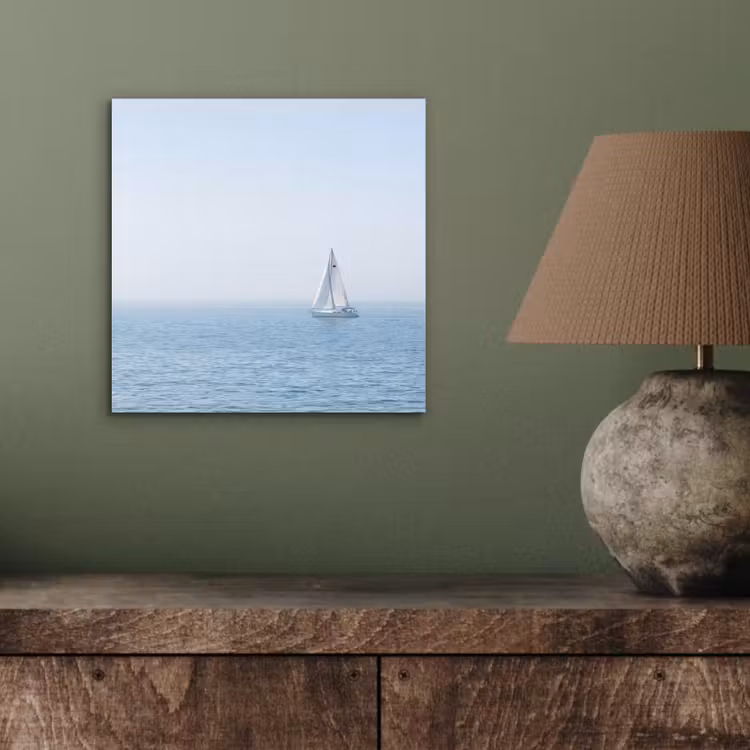 Horizon - Zeilboot - Zee aluminium wit klein -sfeer2