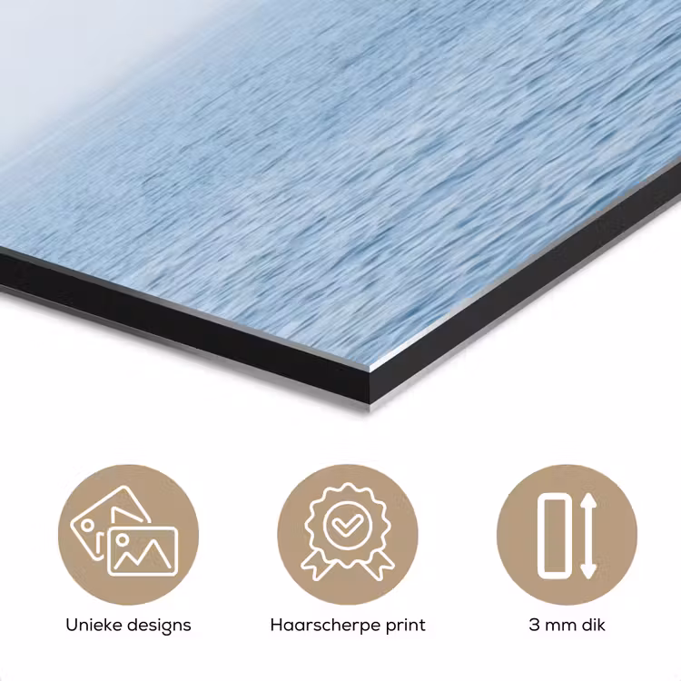 Horizon - Zeilboot - Zee aluminium wit klein -closeup_NL