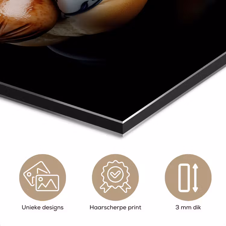 Hotdog - Porselein - Delfts blauw - Eten aluminium wit klein -closeup_NL