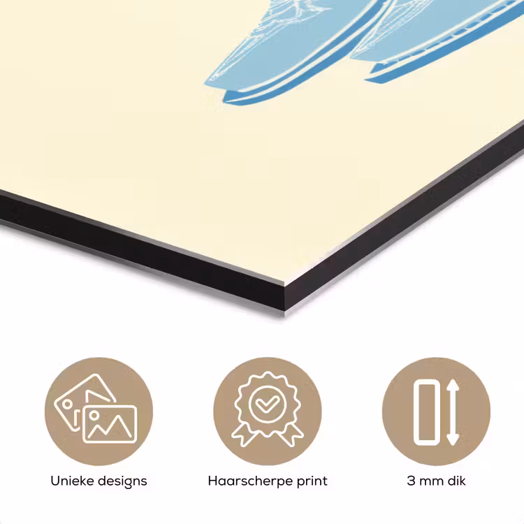 Illustratie - Cowboylaarzen - Patroon aluminium wit klein -closeup_NL