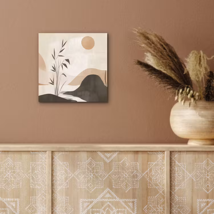 Japandi - Landschap - Beige aluminium wit klein -sfeer4