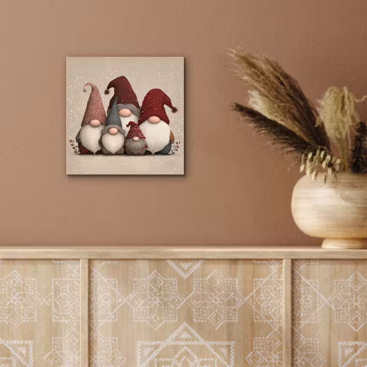 Kabouters - Kerst - Sneeuw - Puntmutsen aluminium wit klein -sfeer4