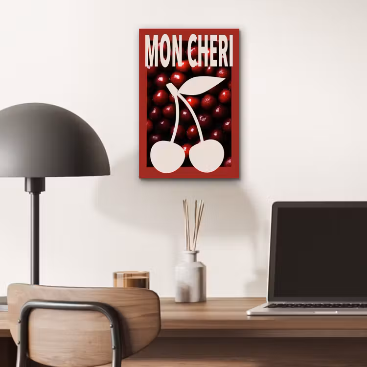 Kersen - Illustratie - Rood aluminium wit klein -sfeer5