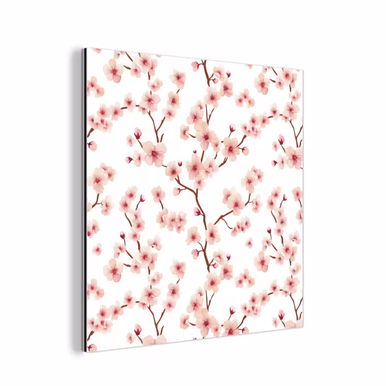 Kersenbloesem - Takken - Roze aluminium wit klein 46 -3d