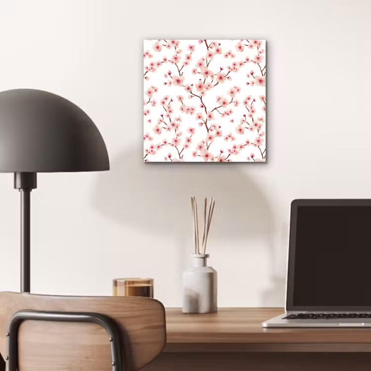 Kersenbloesem - Takken - Roze aluminium wit klein 46 -sfeer5