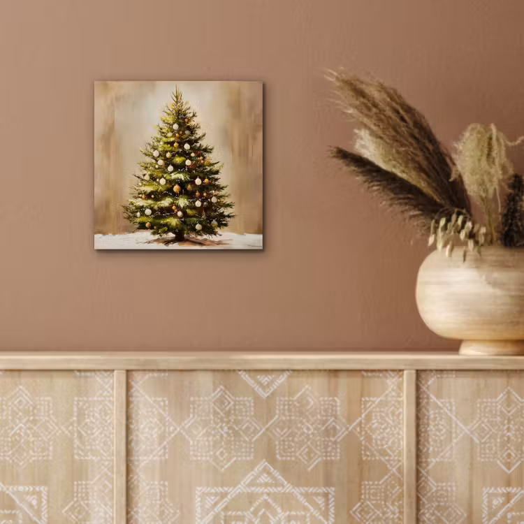 Kerst - Sfeer - Groen aluminium wit klein -sfeer4