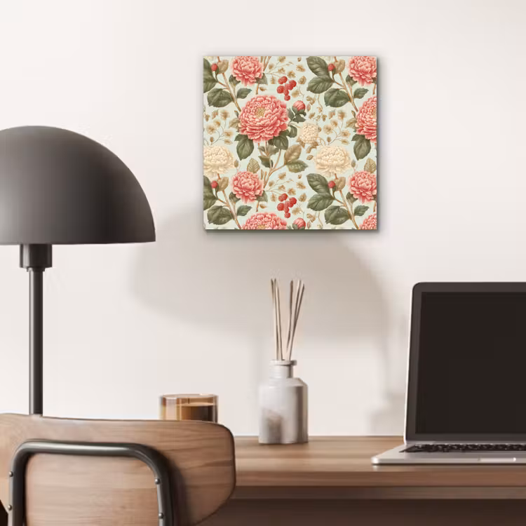 Klassiek - Botanisch - Veelkleurig aluminium wit klein 46 -sfeer5