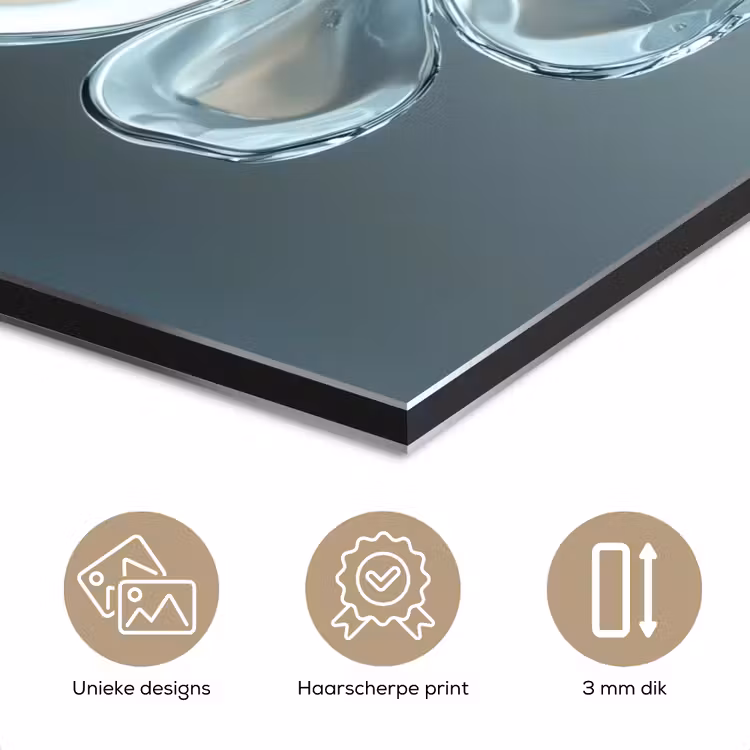 Kristal - Bloemen - Grijs aluminium wit klein -closeup_NL