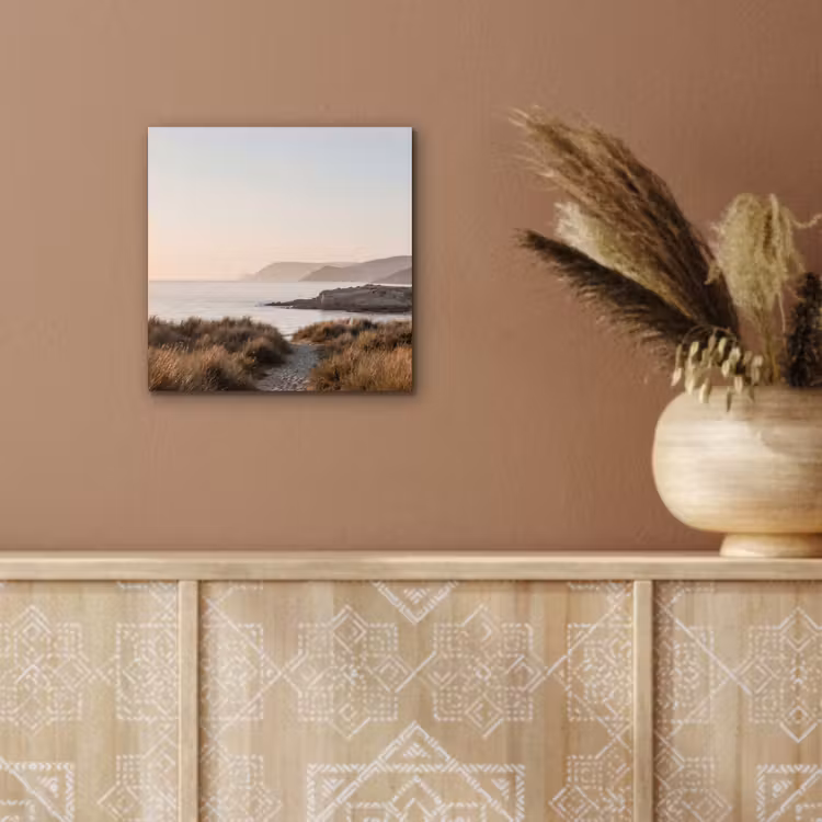 Landschap - Kust - Duinen aluminium wit klein -sfeer4