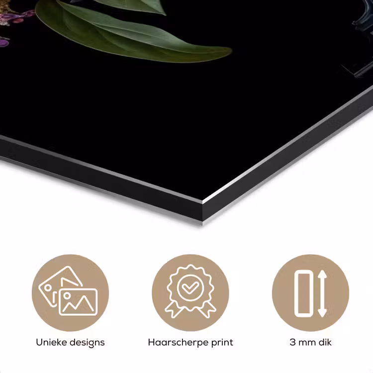 Lente - Bloemen - Klassiek - Vaas aluminium wit klein -closeup_NL