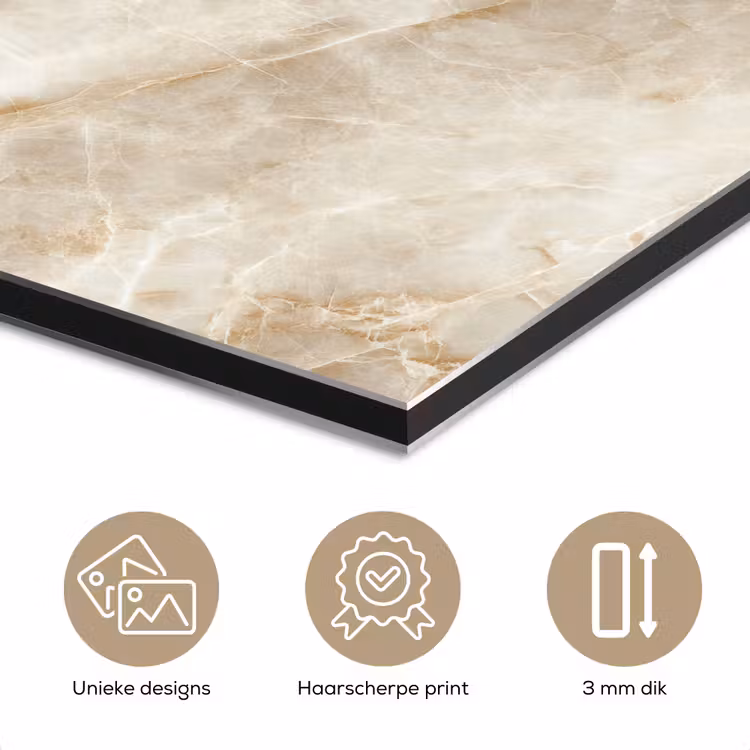 Lichtbeige - Onyx - Subtiel aluminium wit klein 46 -closeup_NL