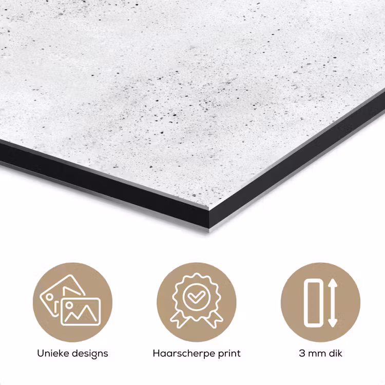 Lichtgrijs - Betonstructuur - Subtiel aluminium wit klein 46 -closeup_NL