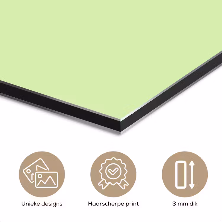 Light - Lime - Groen aluminium wit klein 46 -closeup_NL