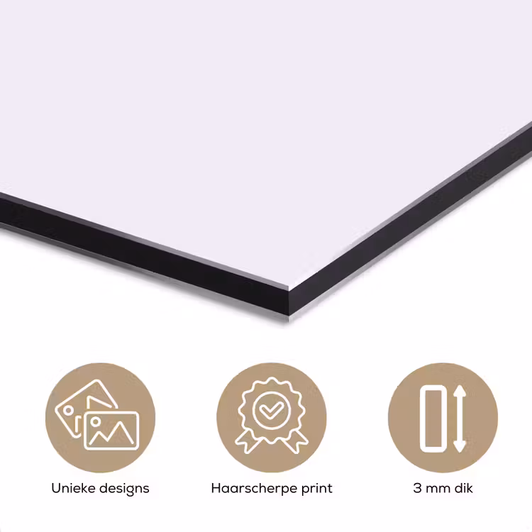 Lilac - Luxe - Paars aluminium wit klein 46 -closeup_NL