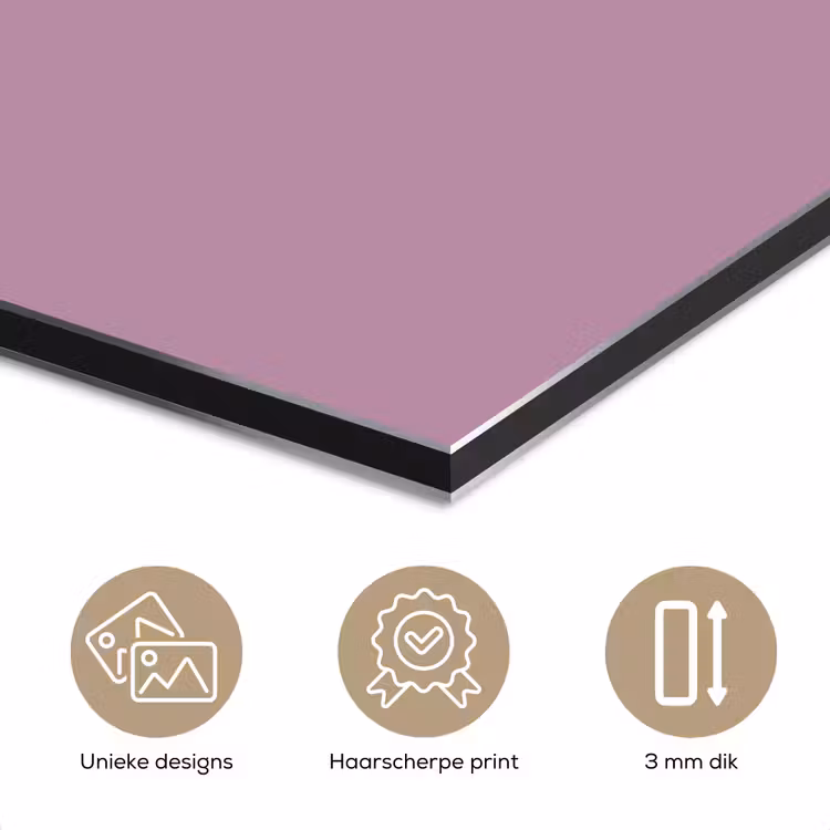Lilac - Paars - Mauve aluminium wit klein 46 -closeup_NL