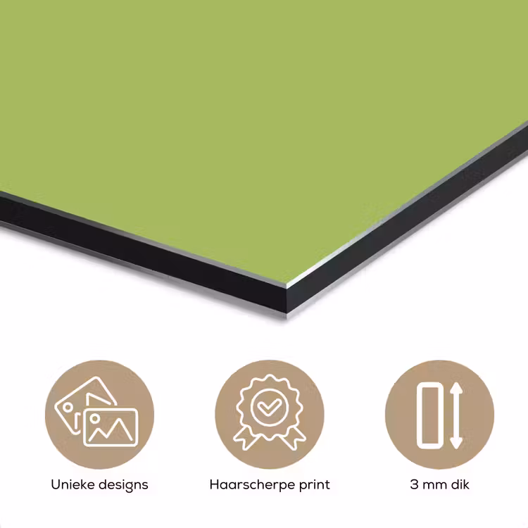 Lime - Glow - Groen aluminium wit klein 46 -closeup_NL