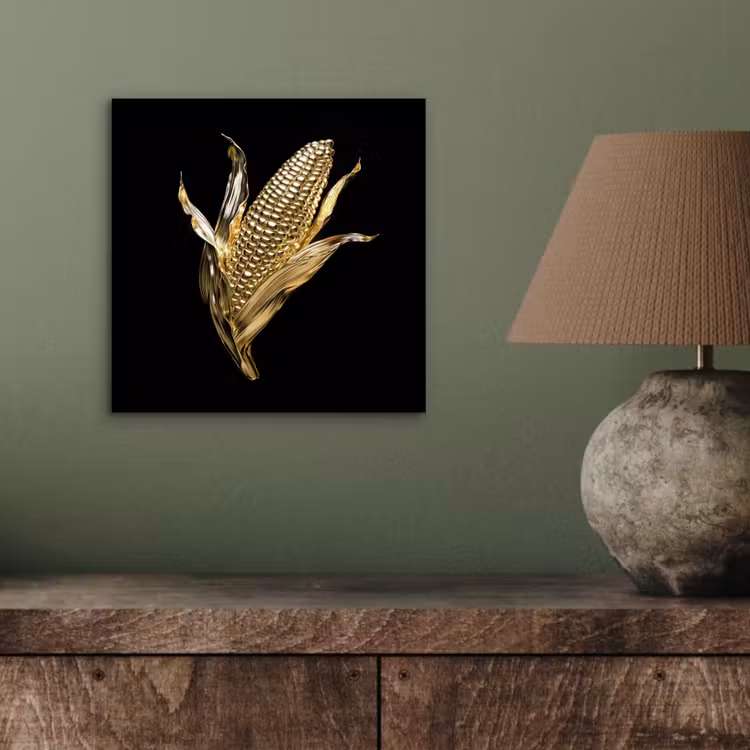 Mais - Eten - Goud - Zwart aluminium wit klein -sfeer2