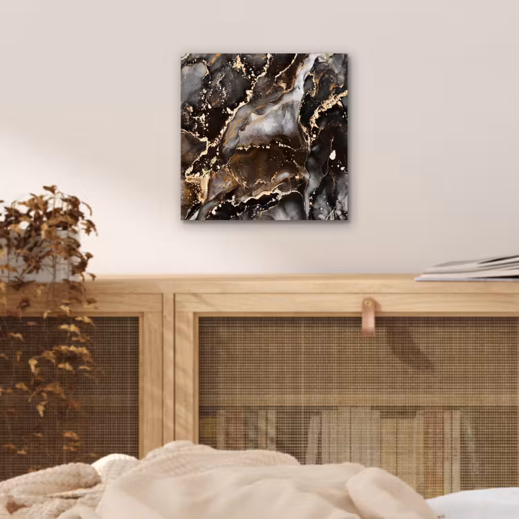 Marmer - Goud - Glitter - Luxe aluminium wit klein -sfeer3
