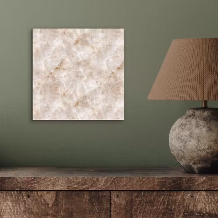 Marmer - Patroon - Klassiek aluminium wit klein 46 -sfeer2
