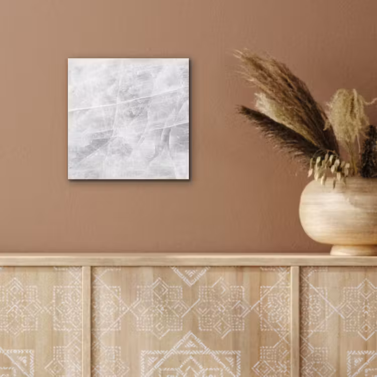 Marmer - Steen - Wit - Luxe - Marmerlook aluminium wit klein -sfeer4