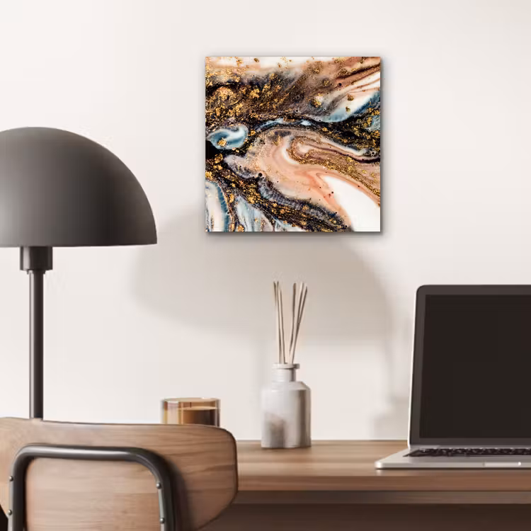 Marmerlook - Goud - Zwart - Glitter - Chic aluminium wit klein -sfeer5