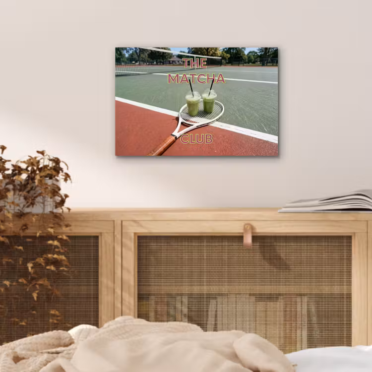 Matcha Club - Tennis - Matcha aluminium wit klein -sfeer3