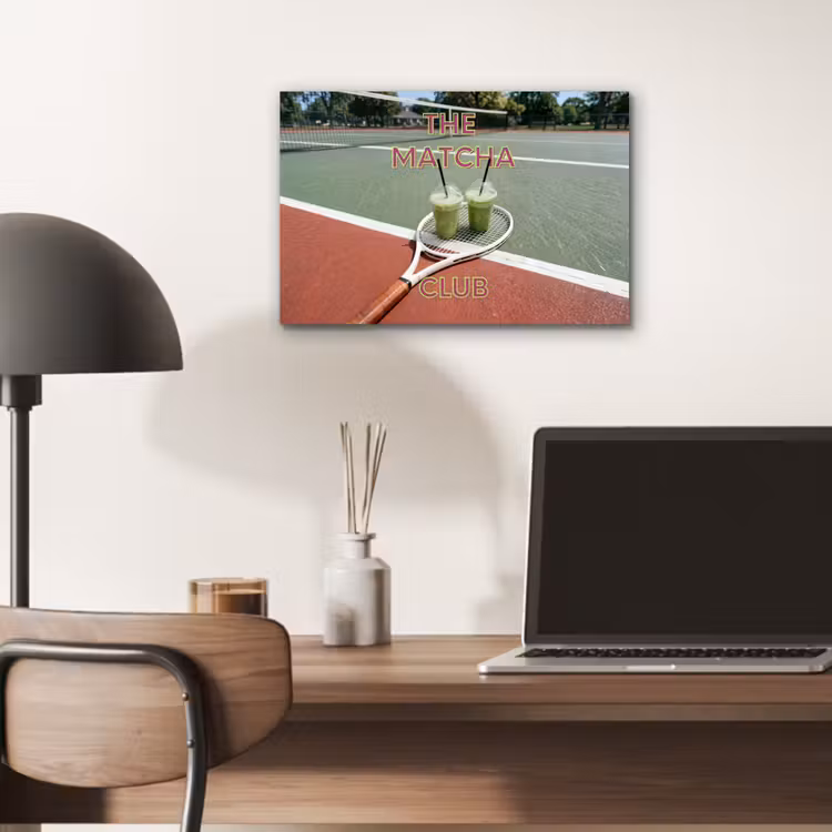Matcha Club - Tennis - Matcha aluminium wit klein -sfeer5