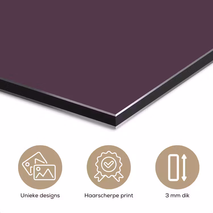 Midnight - Plum - Paars aluminium wit klein 46 -closeup_NL