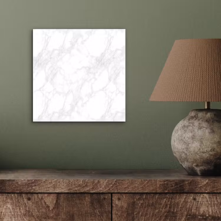 Minimalistisch - Wit - Grijze aders aluminium wit klein 46 -sfeer2