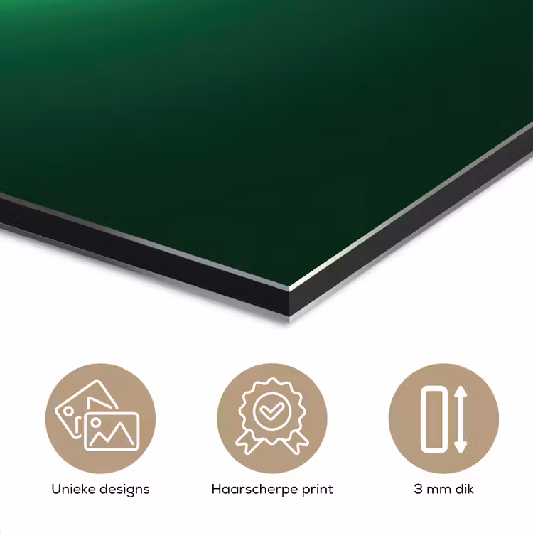 Neon - Groen - Licht aluminium wit klein -closeup_NL