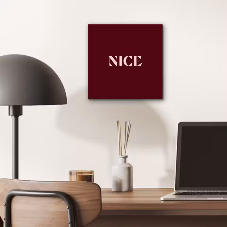 Nice - Bordeaux - Roze aluminium wit klein -sfeer5