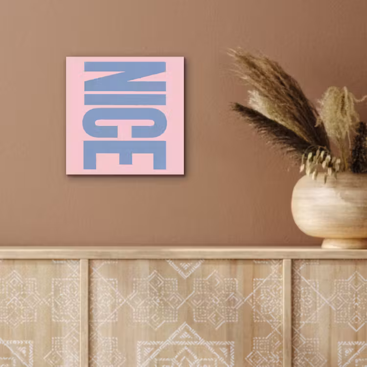 Nice - Paars - Roze aluminium wit klein -sfeer4
