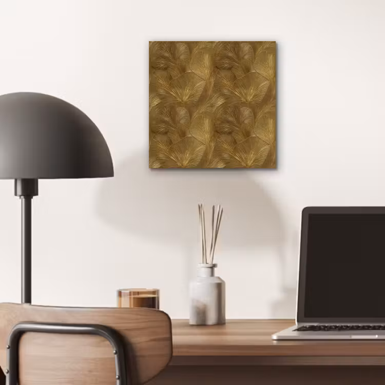 Organisch - Lijnen - Goud aluminium wit klein 46 -sfeer5