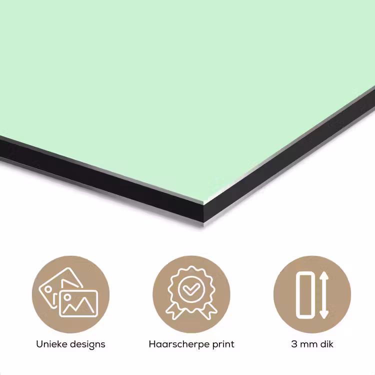 Pale - Mint - Groen aluminium wit klein 46 -closeup_NL