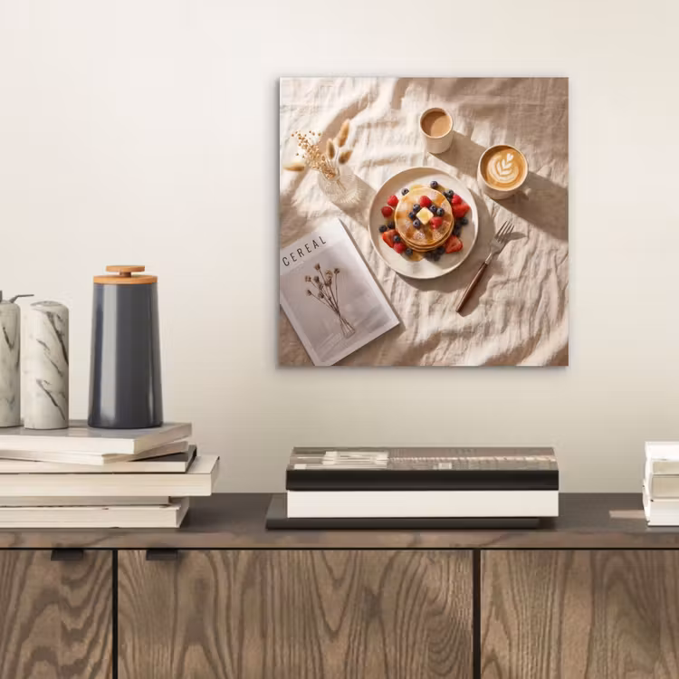 Pannenkoeken - Bessen - Ontbijt - Modern - Beige aluminium wit klein -sfeer1