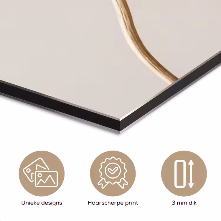 Papaverbollen - Droogbloemen - Minimalistisch - Beige - Rustig aluminium wit klein -closeup_NL