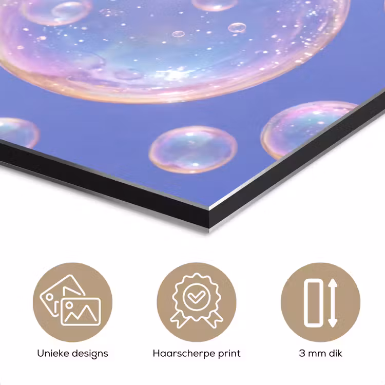 Pastel - Bubbels - Dromerig aluminium wit klein -closeup_NL