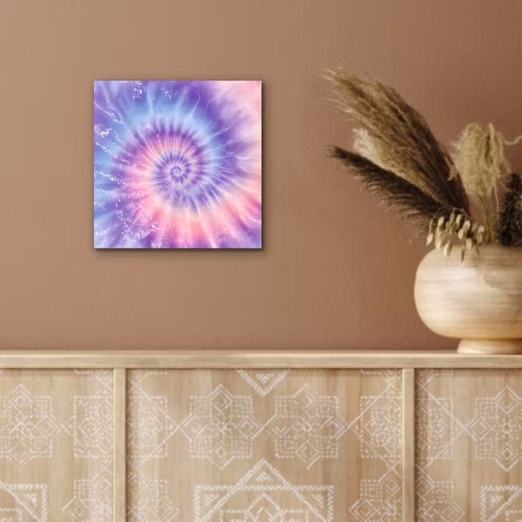 Pasteltinten - Paars - Spiraal - Marmer aluminium wit klein -sfeer4