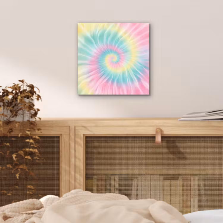 Pasteltinten - Tie dye - Roze aluminium wit klein -sfeer3