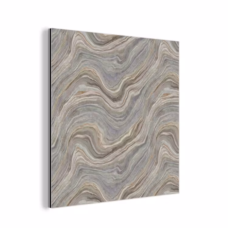 Patroon - Sereen - Paars - Groen aluminium wit klein 46 -3d