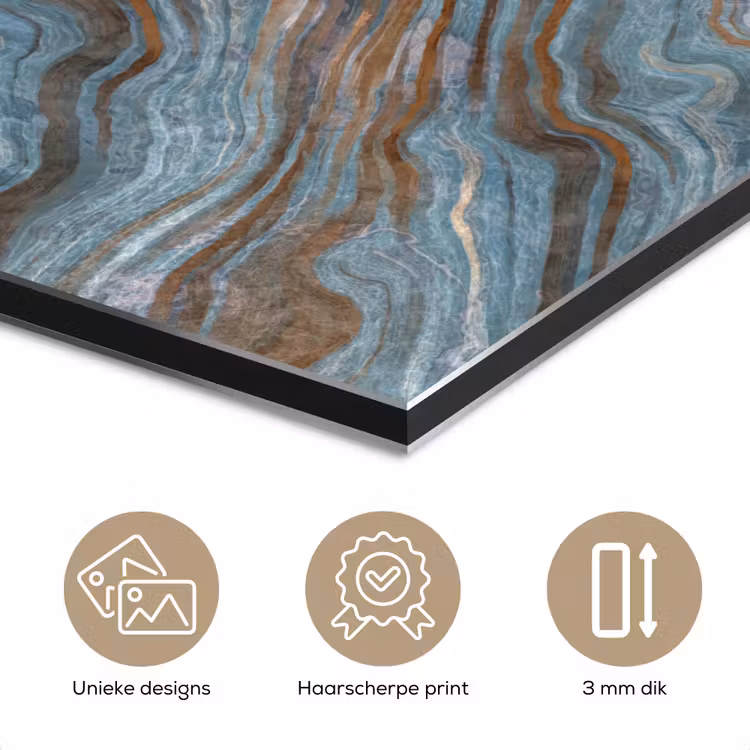 Patroon - Steen - Blauw aluminium wit klein 46 -closeup_NL