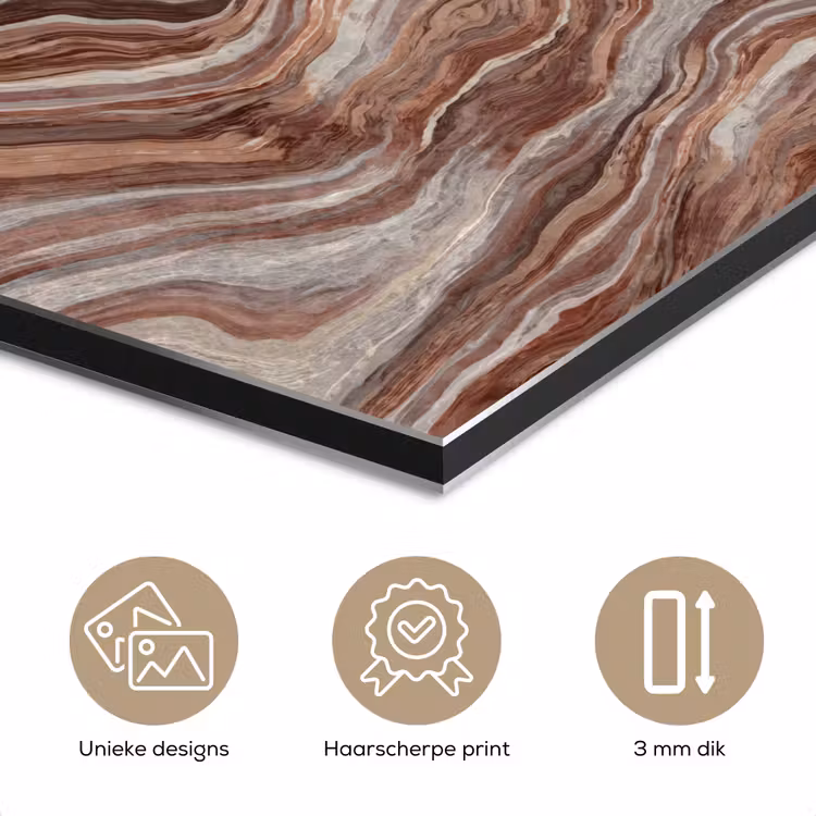 Patroon - Zandsteen - Travertijn aluminium wit klein 46 -closeup_NL