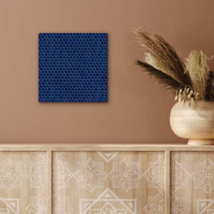 Penny - Mozaïek - Donkerblauw aluminium wit klein 46 -sfeer4