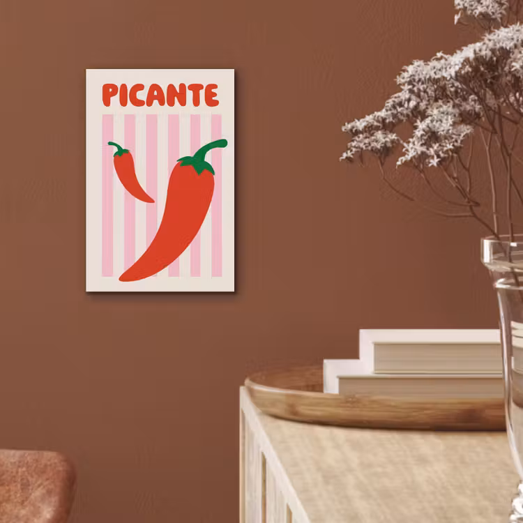 Pittig - Pepers - Rood aluminium wit klein -sfeer4