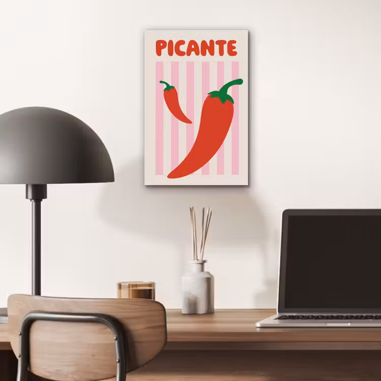 Pittig - Pepers - Rood aluminium wit klein -sfeer5