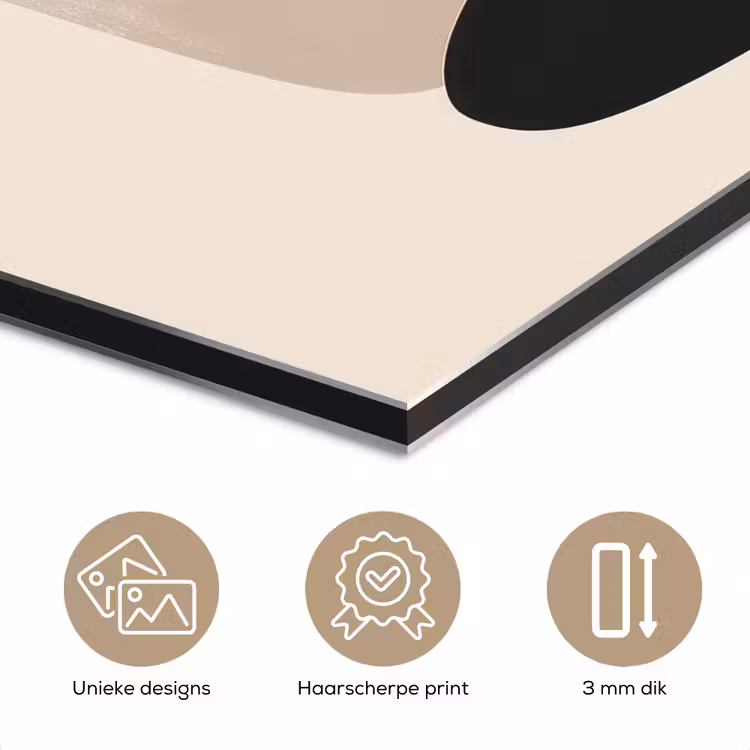Plant - Beige - Japandi aluminium wit klein -closeup_NL